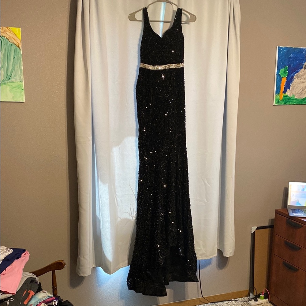 Black Prom Dress with Elegant Design
